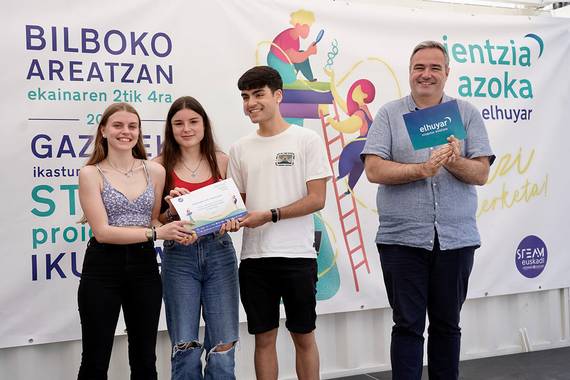 Elhuyar Zientzia Azokako sariak banatu dira