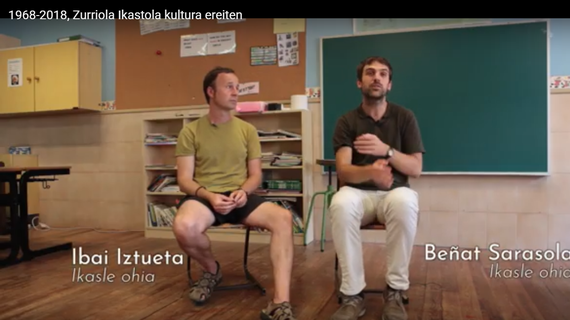 Donostiako Zurriola ikastola eta kultura transmisioa, dokumental batean