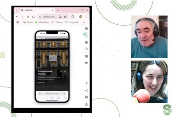 WikiTok-en ibili gara zuzenean, Wikipediaren ikuspegi tiktokeroa probatzen