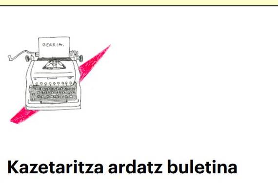 'Kazetaritza ardatz', Berriaren buletin gomendagarria