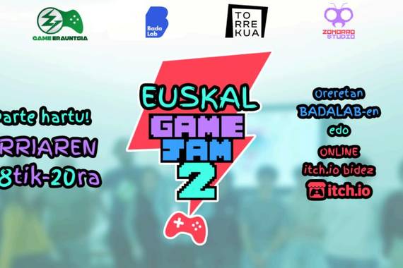 Euskal Game Jam, bigarren edizioa, Errenterian eta online aldi berean