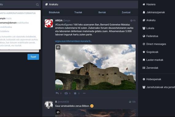 Oinarrizko Mastodon pilulak txiolari euskaldunarentzat