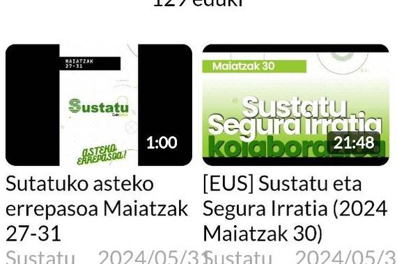 Asteko Sustatuko edukien errepasoa, bideo bertikalean