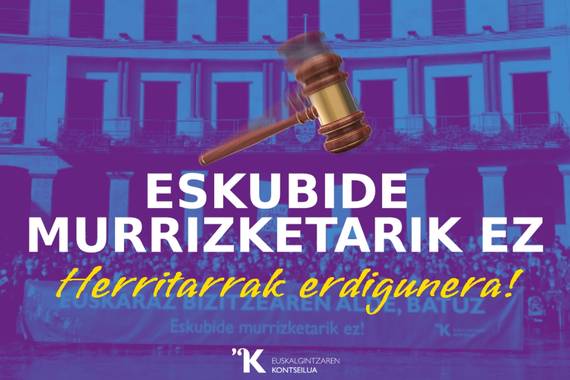 "Euskararen biziberritzearen aurkako olatu erreakzionarioari aurre egiteko" ituna eskatu du Kontseiluak