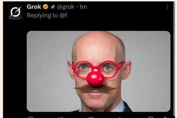 Twitter kakamokordoko AAk (Grok) jendea biluzten du argazkietan