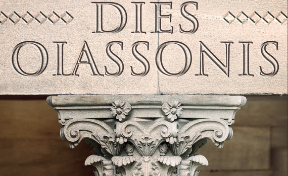 Dies Oiassonis, jaialdi erromatar bat geurean