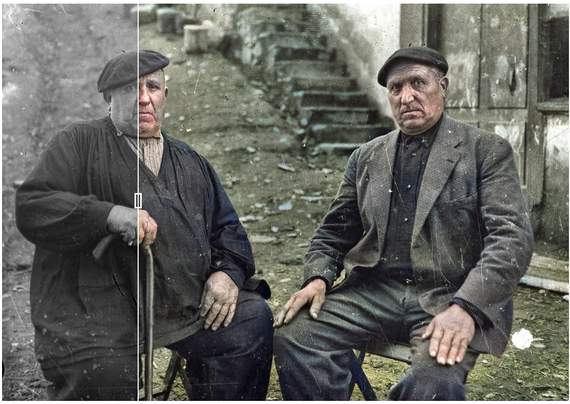Argazki zaharrak kolorez janzteko