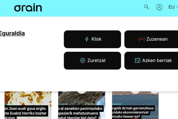 Orain, EITBk albisteetarako sortu duen zerbitzu (ia) berria