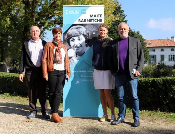 Maite Barnetxe (1941-1986) kazetariaren telebista emankizunak Uztaritzen ikusgai