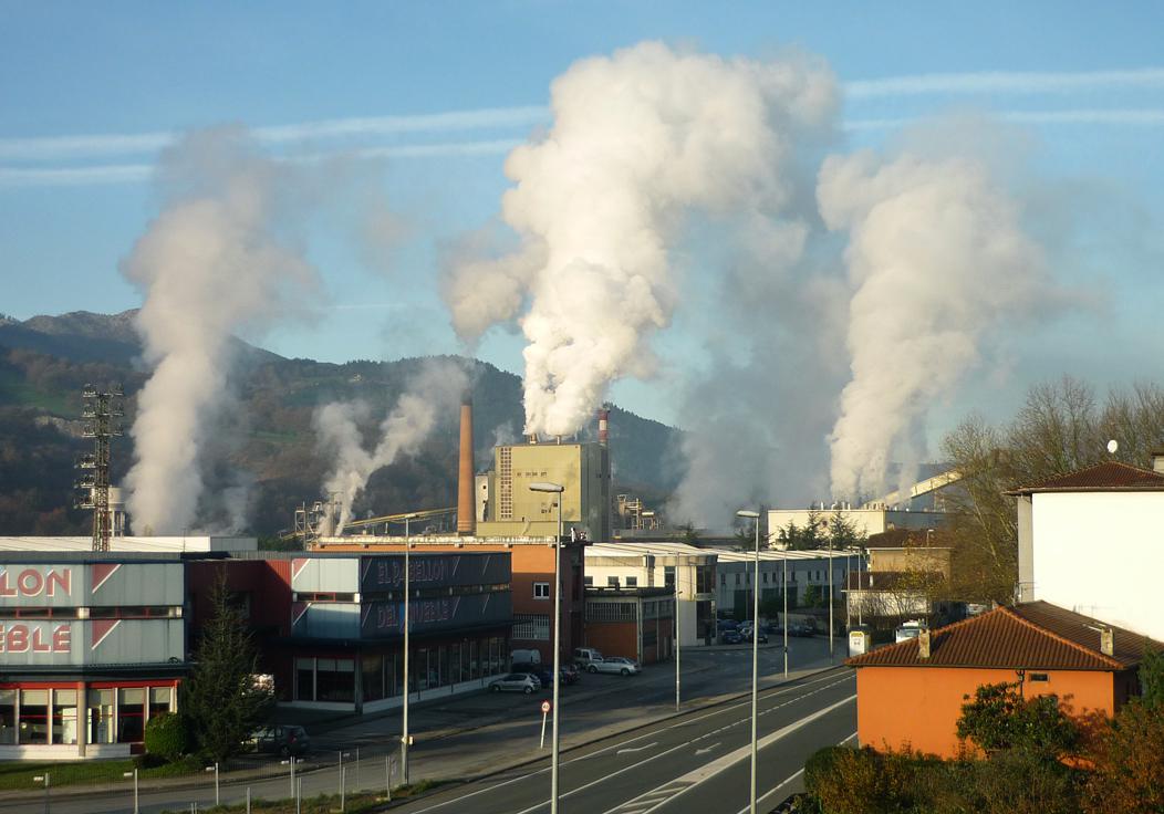 Smurfit-Kappa paper-fabrika Iurretan