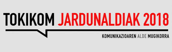 Tokikom jardunaldia: kazetaritza mugikorrekin, eta beste gai batzuk