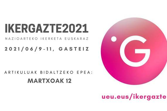 Ikergazte 2021: aurtengo biltzarrerako deialdia ireki da