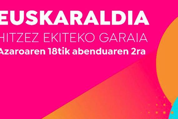 2022ko Euskaraldia aurkeztu dute, ariguneetan zentratutako edizioa