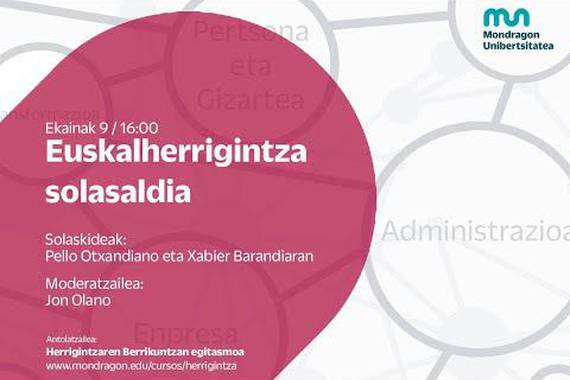 WEBINARRA: "Euskalherrigintza solasaldia"