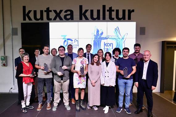 CAF-Elhuyar sariketaren 30. edizioko sariak banatu dira “konta(kta)tu” lelopean