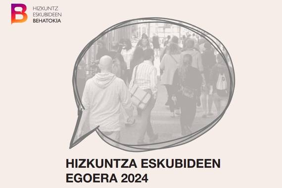 Hizkuntza Eskubideen Behatokiak 1.200 kexa jaso zituen 2024an