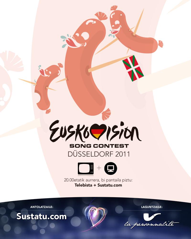Euskovision 2011 posterra