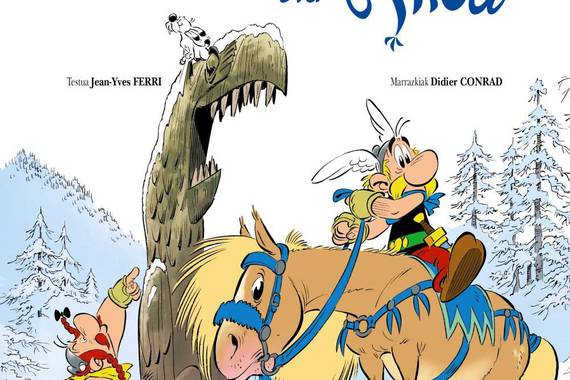 Asterixen album berria, euskaraz ere bai