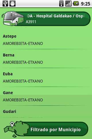 Bizkaibus Android Aplikazioa (14/18)