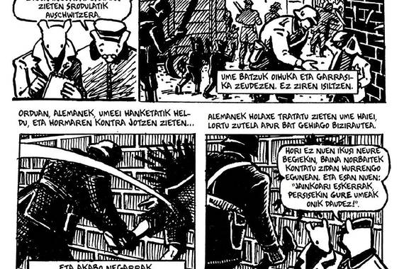 'Maus' eleberri grafikoa, Julen Gabiriak euskaratua