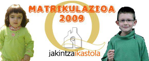 Jakintza Ikastola Matrikulazioa 2