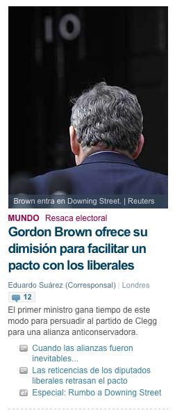 Gordon Bownen dimisioa