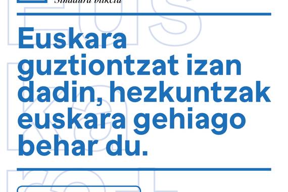 Sinadura bilketa: Hezkuntzak euskara gehiago behar du