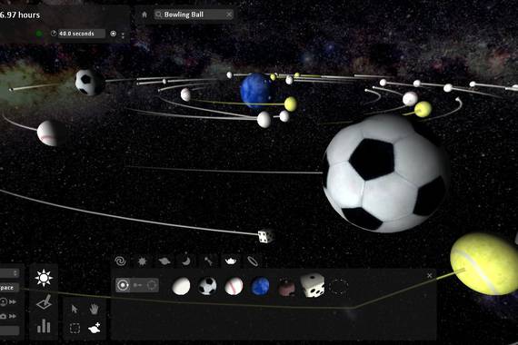 Universe Sandbox, simulazio fisikoak eskala planetarioan