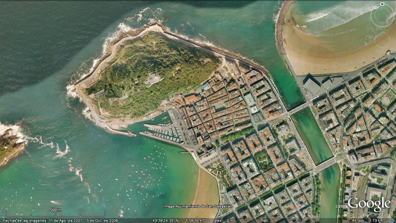 Donostiako alde zaharra 1.73 km