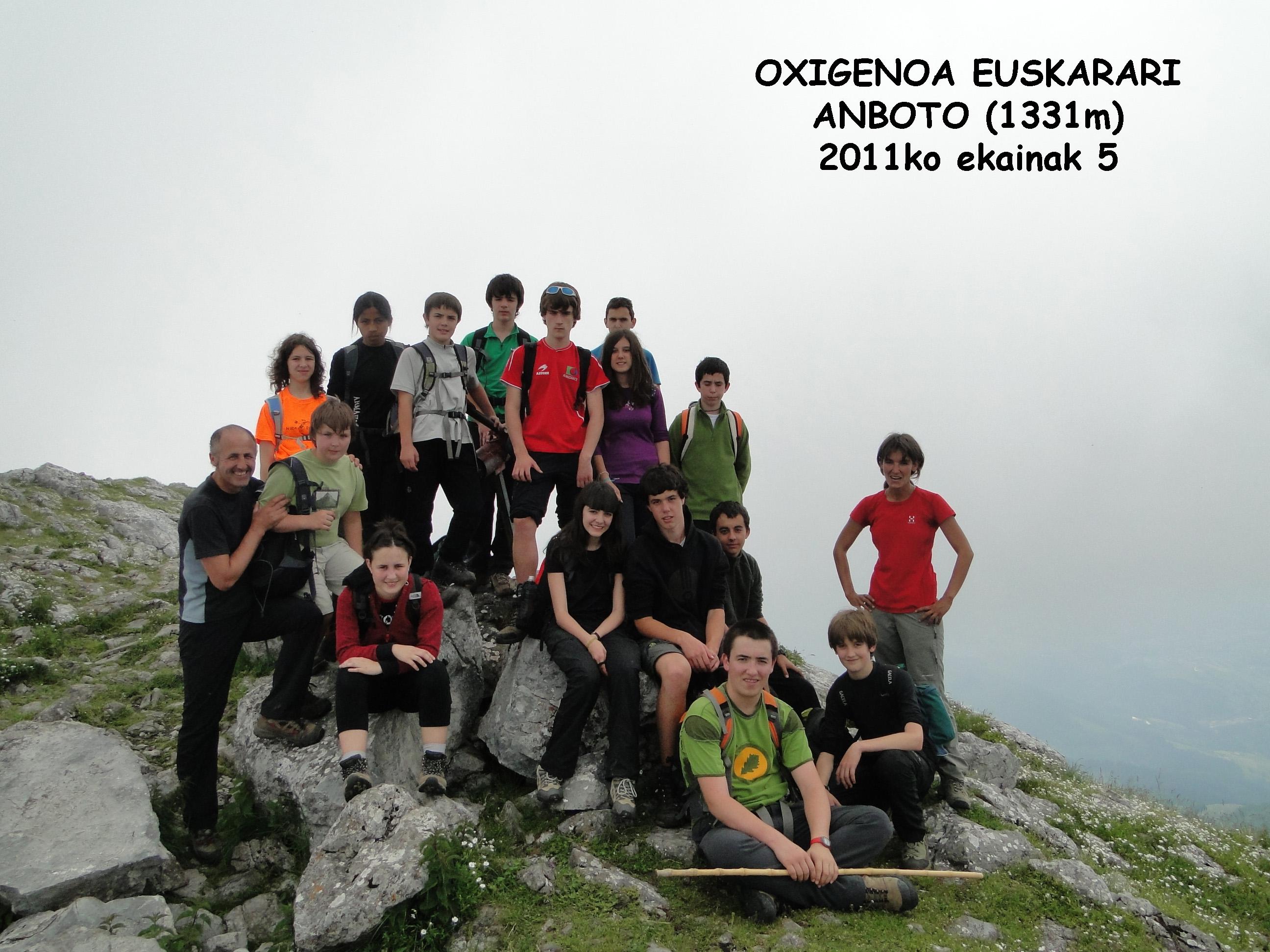 oxigenoa euskarari anboto