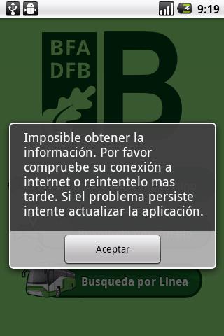 Bizkaibus Android Aplikazioa (3/18)