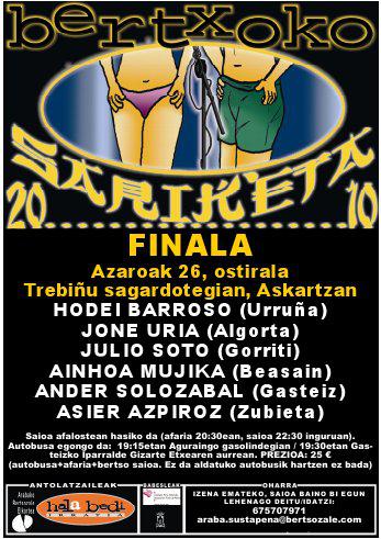 Bertxoko finala 2010