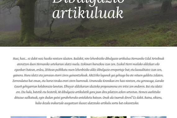 Zorionak Iñaki Sanz-Azkueri bere 100. artikulu dibulgatiboahatik