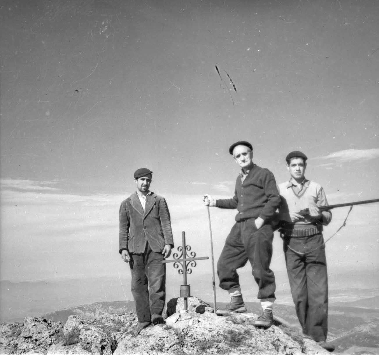 Toloñoko gailurrean, 1958.