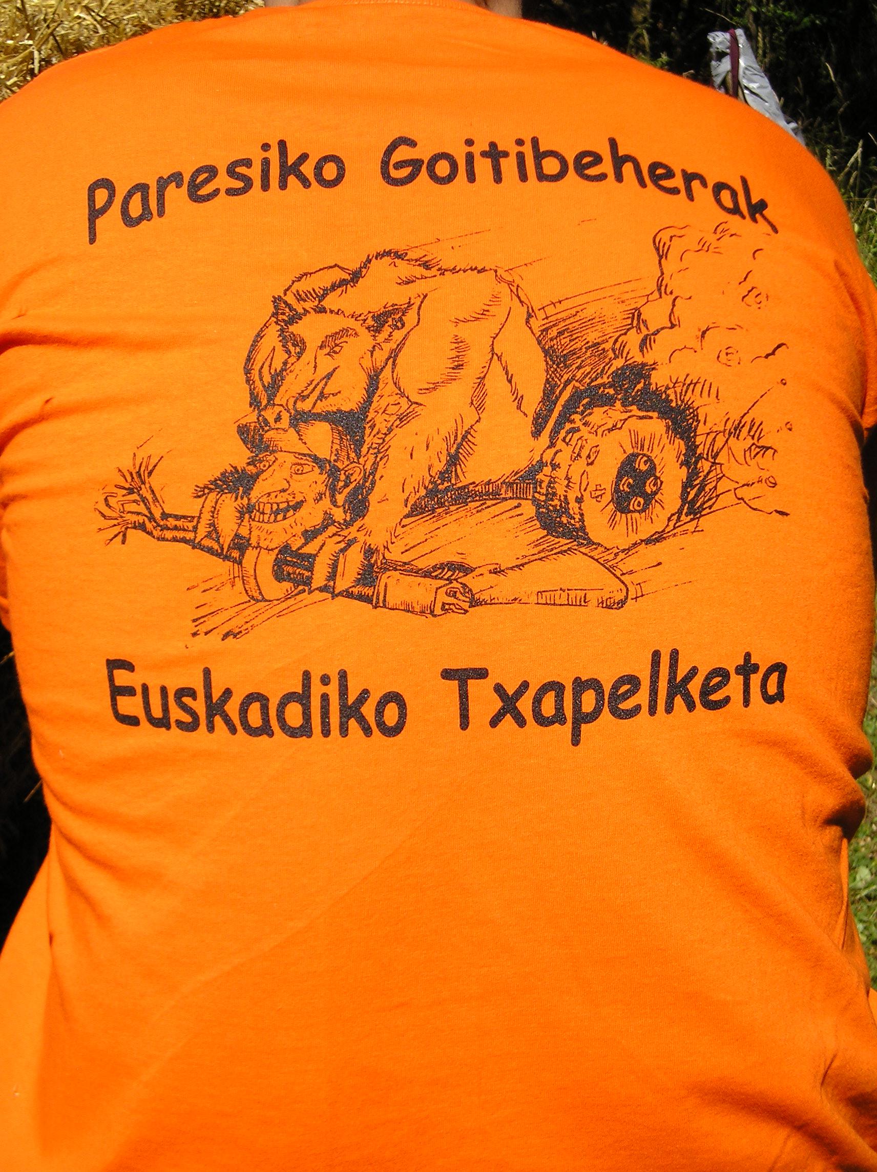 Paresi (Busturia) Goitibeherak 2008 - Kamiseta