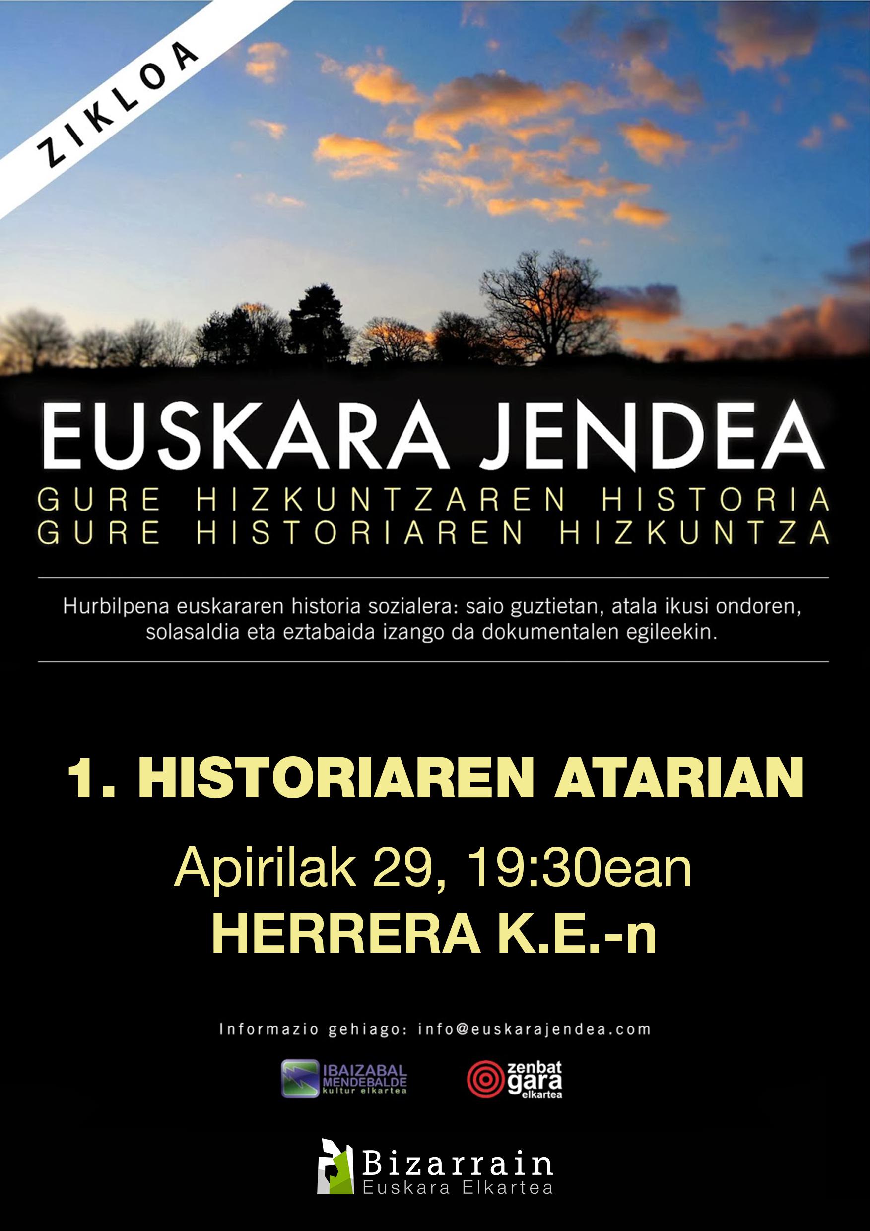 euskara jendea 1. atala