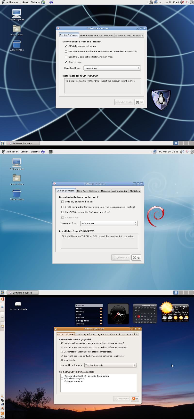 Euslinux-Debian-Ubuntu