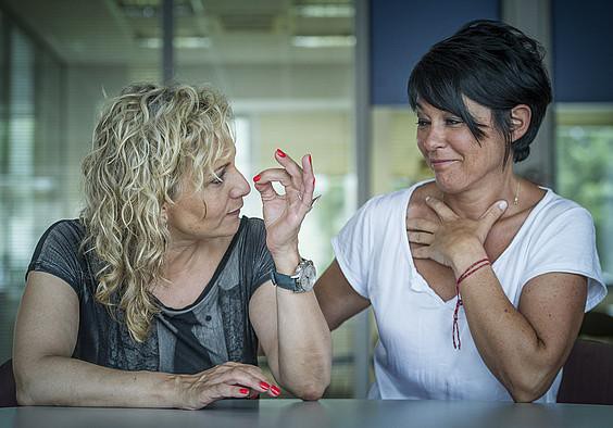 Maddalen Iriarte eta Monica Terribas elkarrizketan