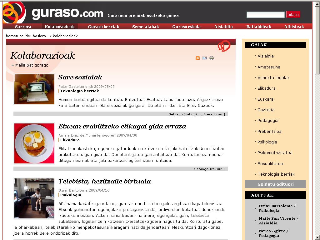 guraso.com atari parte hartzailea