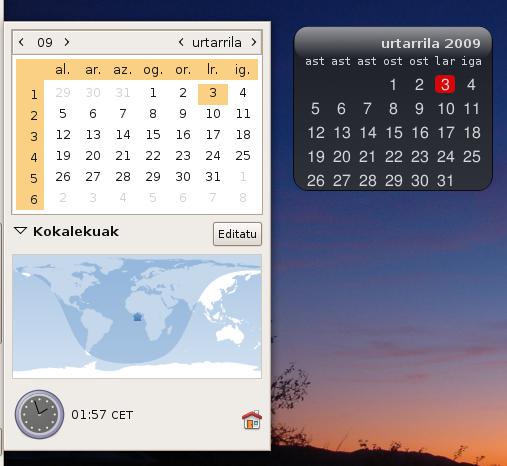 egunen laburdurak