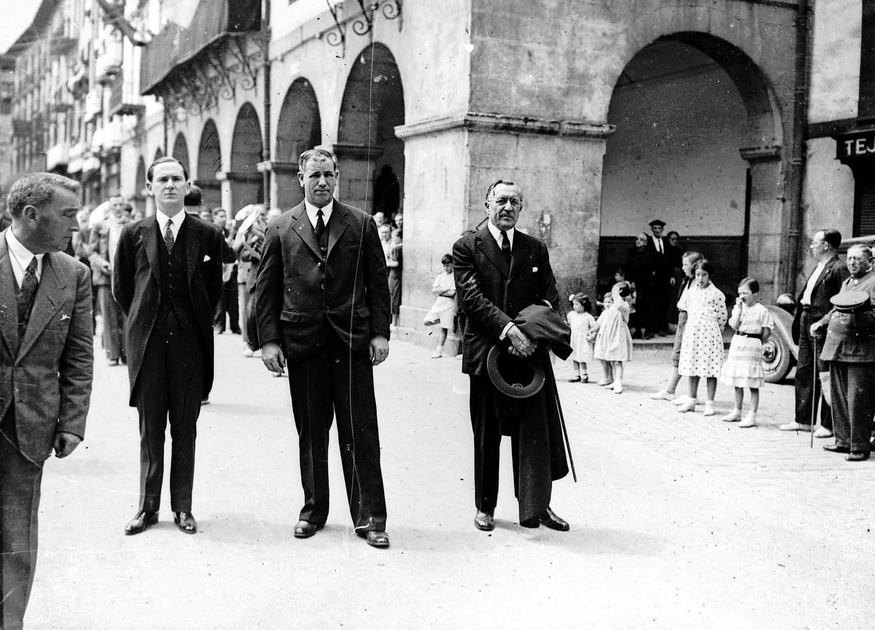 Telesforo Monzon San Inazioko prozesioan.
