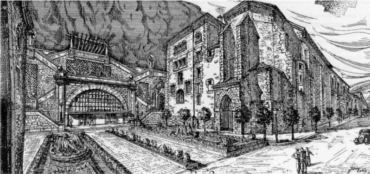 Trinitate plaza, 1939