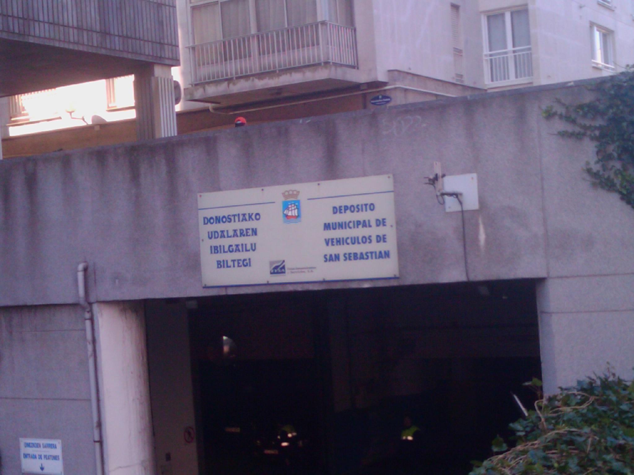 Donostiako ibilgailuen biltegia