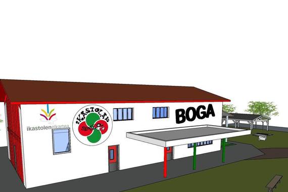Boga, Seaskaren kolegio berria eraikitzen lagundu