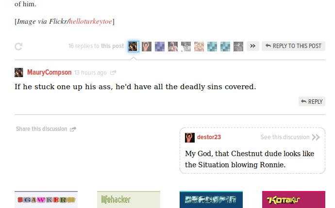 Gawker: iruzkin sistema