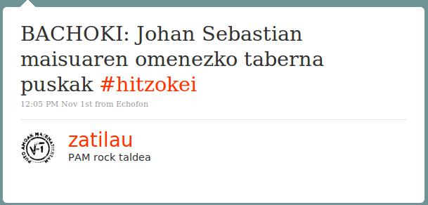 #Hitzokei: BACHOKI