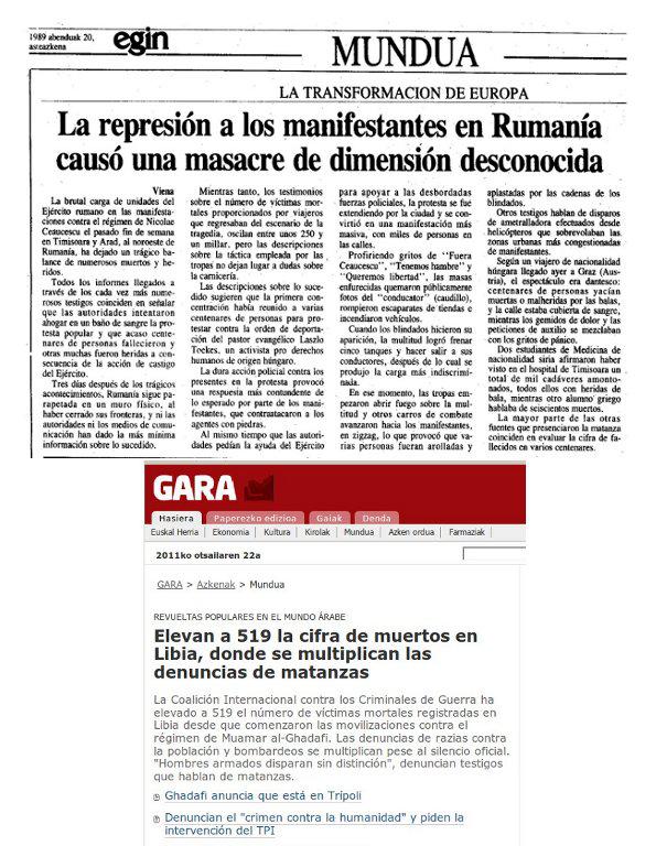 Errumania 1989 Libia 2010
