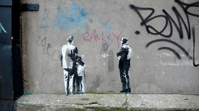 Banksy bat Toronton, Donostiakoaren antzekoa