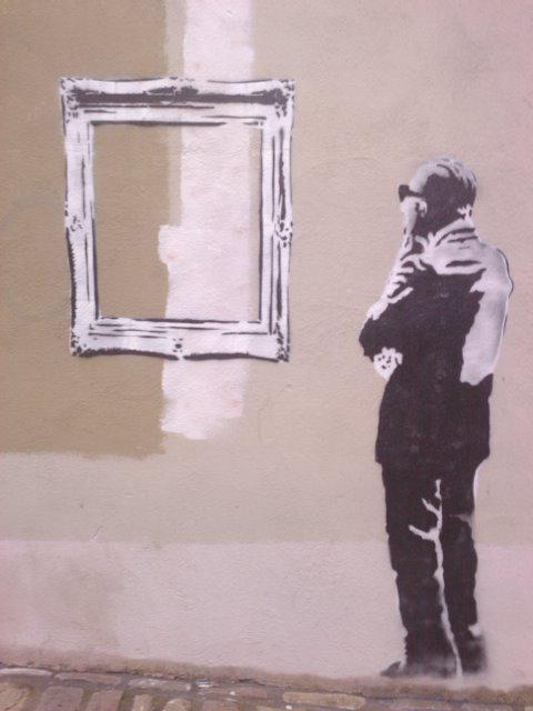 Banksy posiblea Donostian