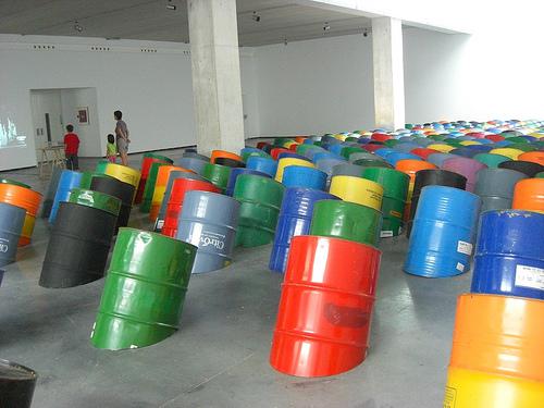 Kader Attia, bidoiak